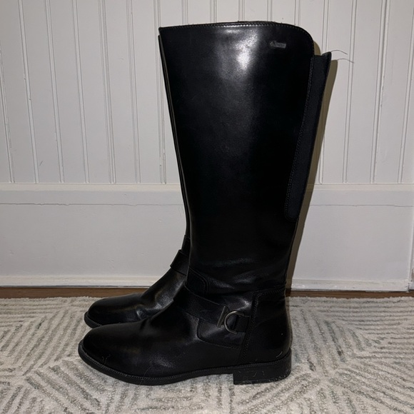 Clark’s Mint Treat GTX Riding Boot Sz 7.5M Black - Picture 3 of 6